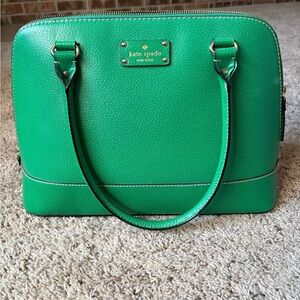Kate Spade Vibrant Green Satchel